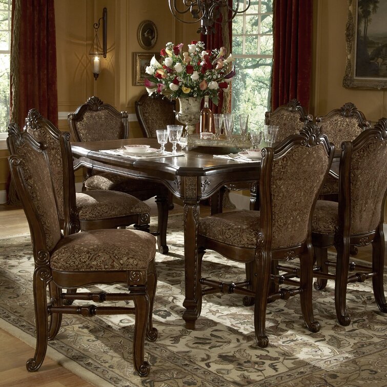 Michael amini dining on sale room set